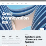 Arcik: Modern Architecture & Interior Elementor Template Kit