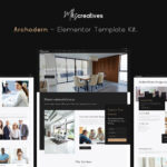 Archodern - Modern Elementor Template Kit for Architects & Interior Designers