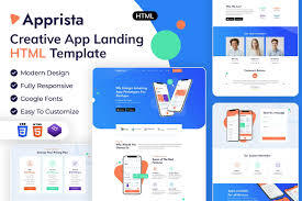 Apprista: Showcase Your App with a Stunning Landing Page (HTML Template)