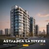 Astana real estate architecture elementor template