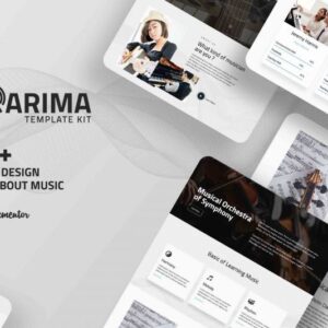 Arima | Elementor Template Kit for Musicians & Artists