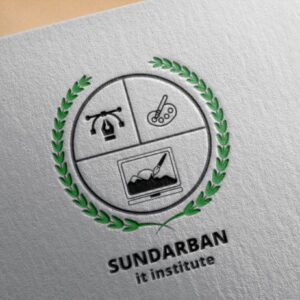 Sundarban IT Institute Logo Mockup (PSD)