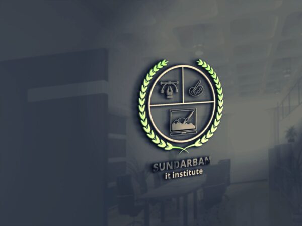 Sundarban IT Institute Logo Mockup (PSD)