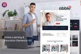 Best 2024 Abble Education Kit: Top Elementor Learning Theme