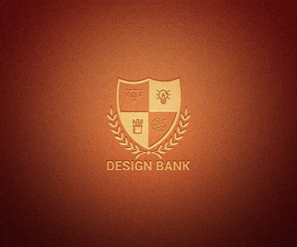 Design Bank Logo Mockup - Classic, Elegant, and Professional