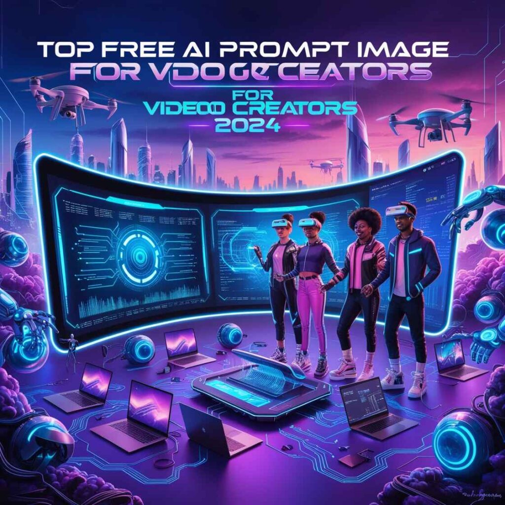 Top Free AI Prompt Image Generators for Video Creators 2024