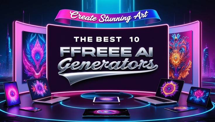 The Best 10 Free AI Image Generators to Create Stunning Art