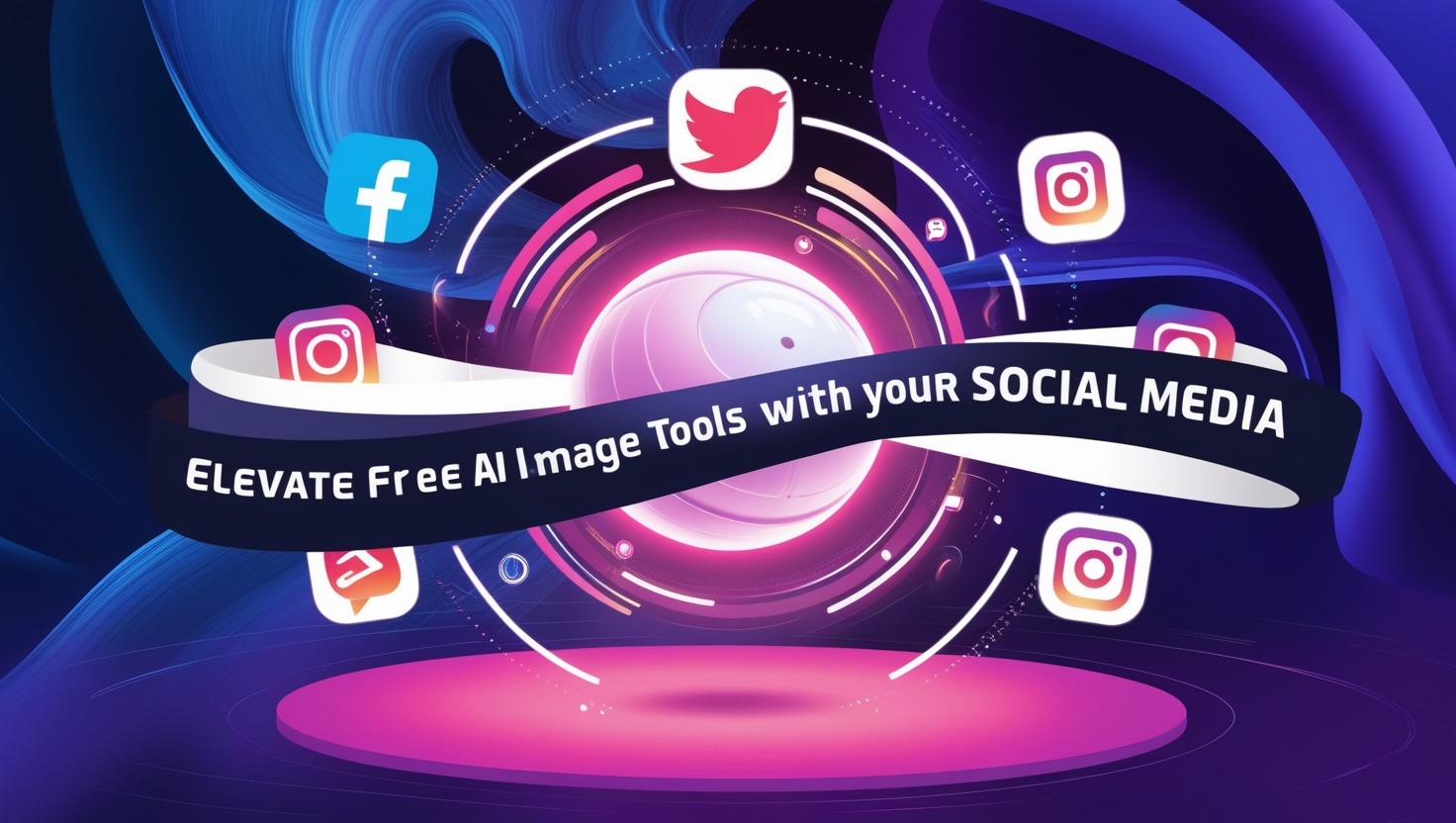 Elevate Free AI Image Tools with Your Social Media