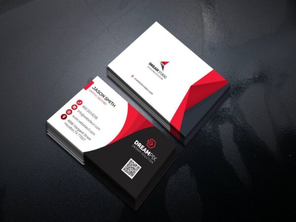 Free 2024 Black & White Business Card PSD Templates