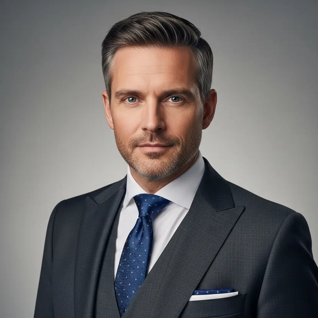 Professional headshot of David Schmidt, Marketing Director at Quantum Finance, who provided a positive testimonial for Themesyde.