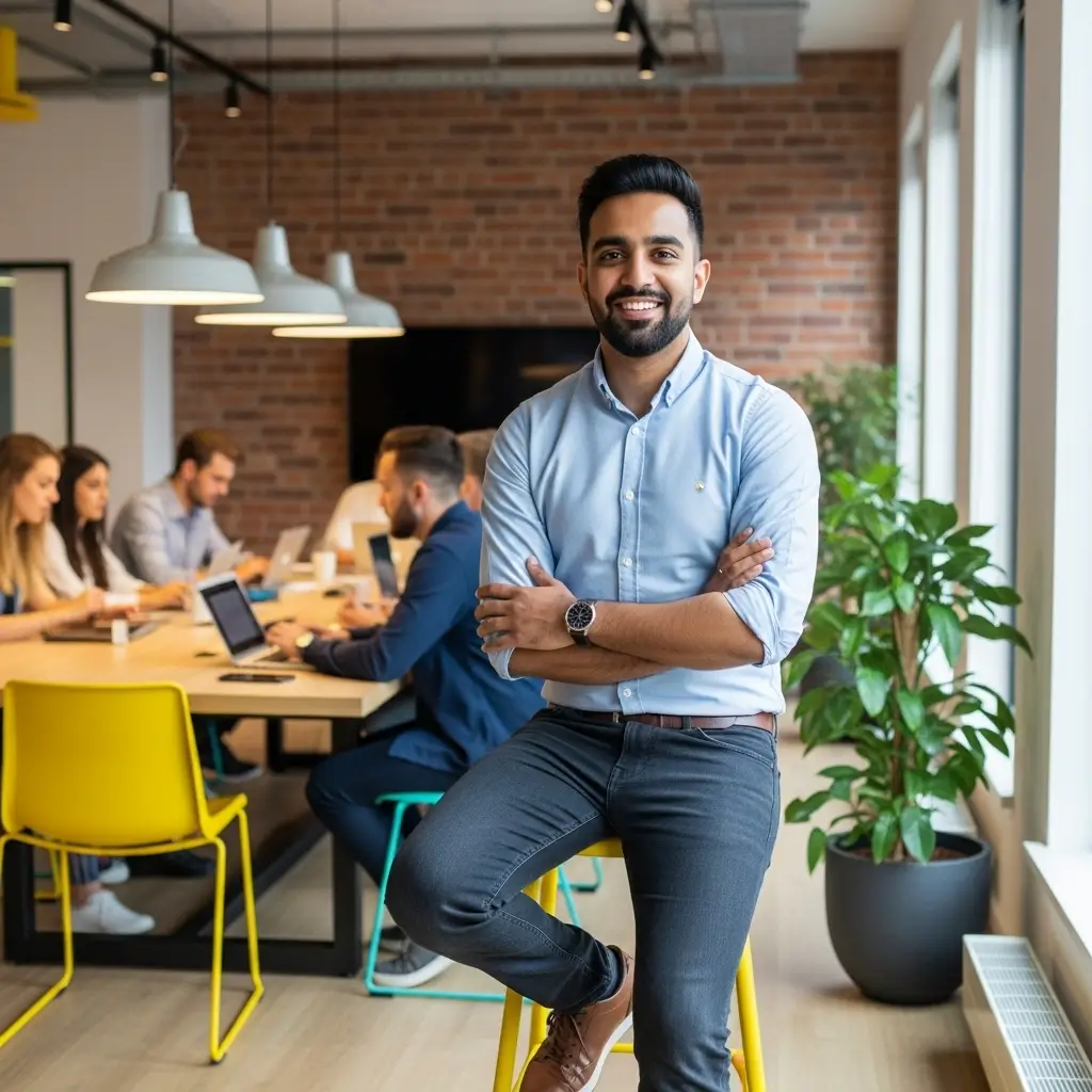 Raj Patel, Founder of ConnectFast, endorsing the efficiency and scalability of the lead nurturing automation system built by Themesyde.