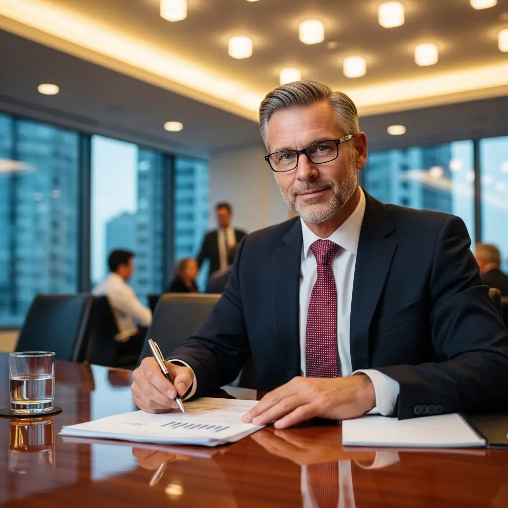 Richard Baldwin, CFO of Axon Global, a client who values the clear ROI tracking reports provided by Themesyde.