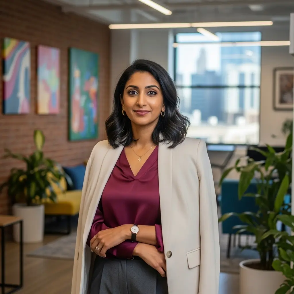 Priya Singh, Marketing Director at Lifestyle Collective, praising Themesyde for their clear and actionable performance dashboards.