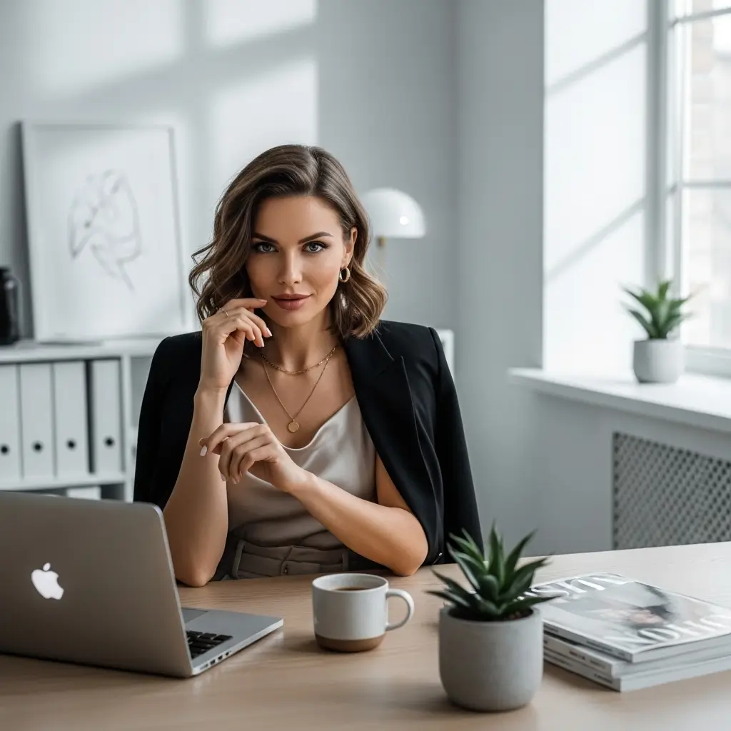 Chloe Maxwell, E-commerce Manager at Aura Apparel, praising the effective lead magnet strategy developed by Themesyde.