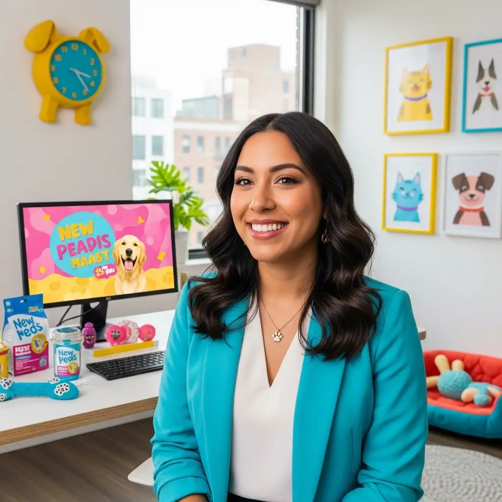Mia Flores, Brand Manager at Paws & Play Co., a client happy with how Themesyde perfectly captured their brand voice in articles.