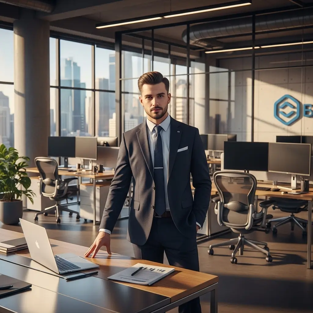 David Lee, CEO of Innovatech, a client who received a unique UI/UX with his custom WordPress site.