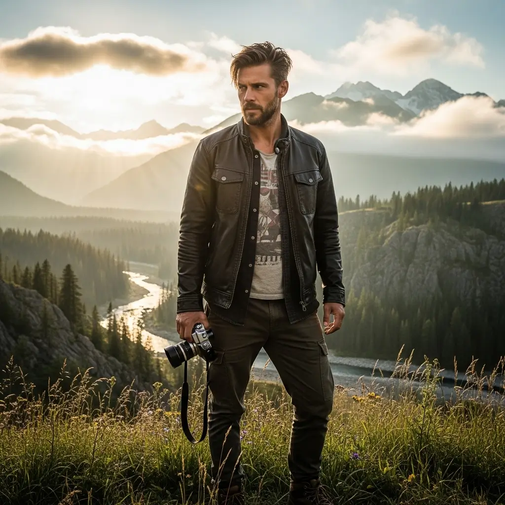 Liam O'Connell, a landscape photographer, praising the visual impact of his portfolio website by Themesyde.