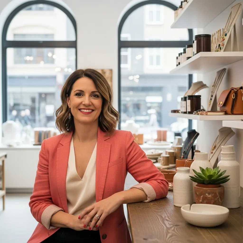 Laura Bishop, Owner of The Artisan Mill, a client who values the peace of mind from Themesyde's website maintenance service.