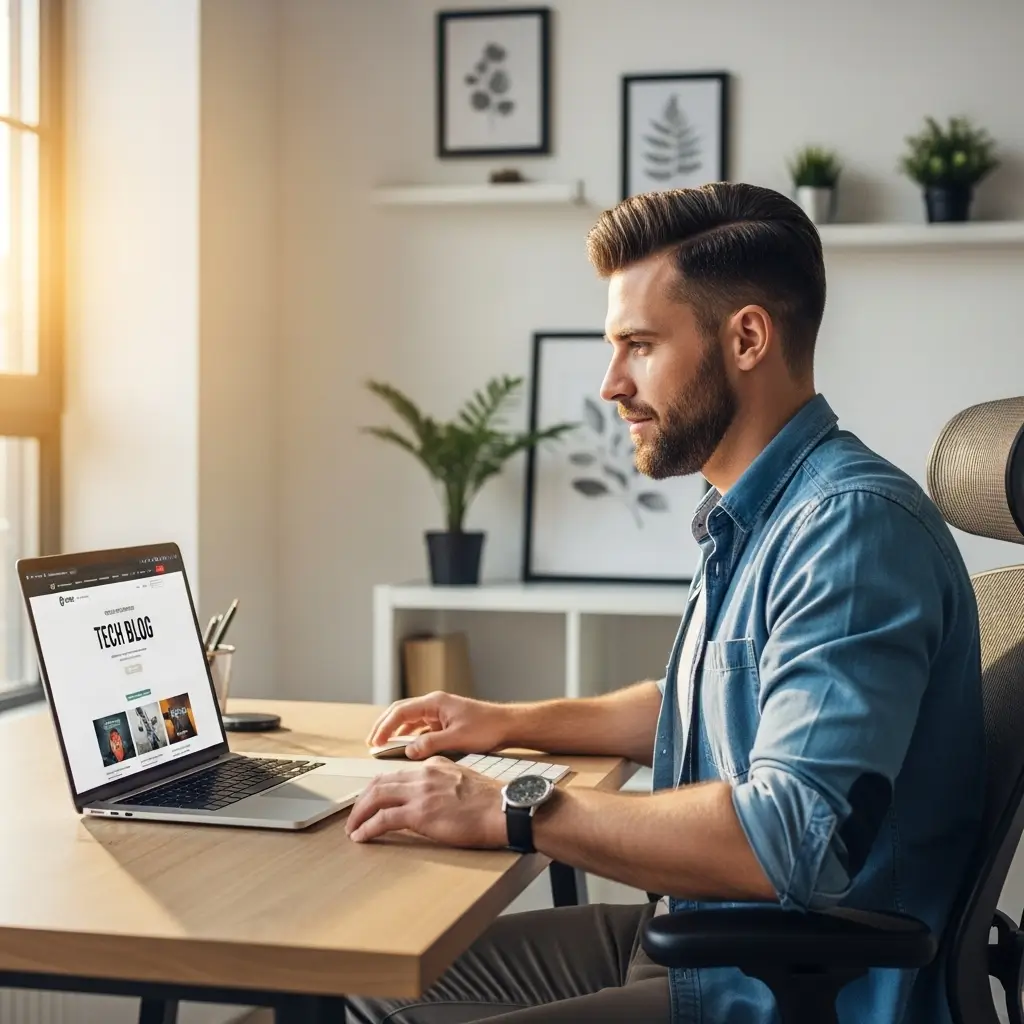 Tom Hassan, Founder of Tech Weekly Blog, a client satisfied with the performance improvements from Themesyde's maintenance.