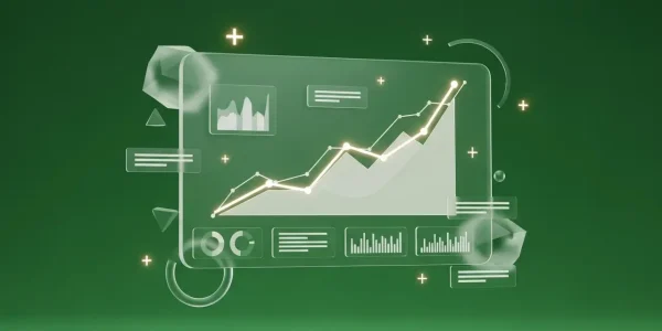 Data-driven SEO services by Themesyde showing a graph of business growth and positive results.